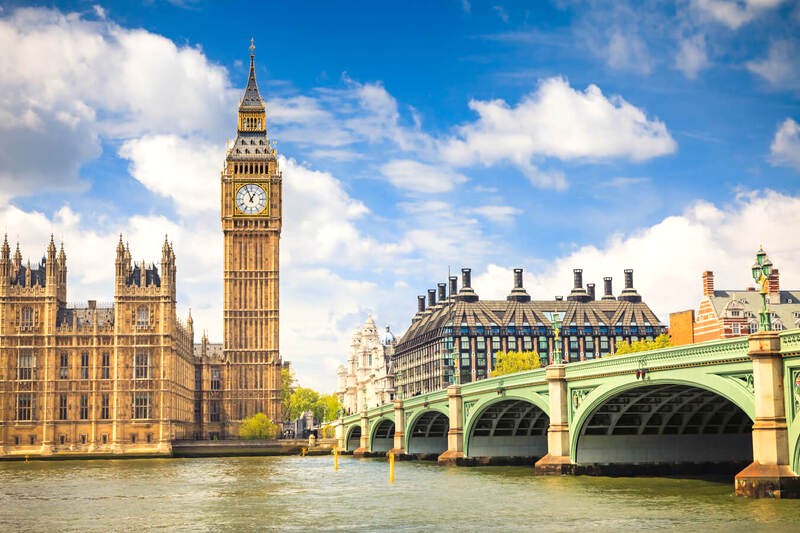 Biểu tượng London: Tháp đồng hồ Big Ben (Ảnh: dreamhouseapartments).