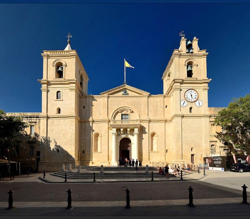 Nhà thờ St. John, điểm nhấn kiến trúc Valletta. (Ảnh: Yury Issarevich)