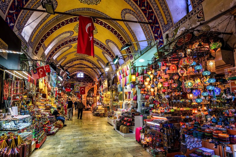 Grand Bazaar: thiên đường đồ thủ công Thổ Nhĩ Kỳ. (Ảnh: urbstravel)