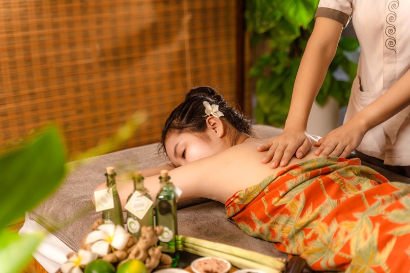 Spa thu hút du khách. (Ảnh: thecliffresort)