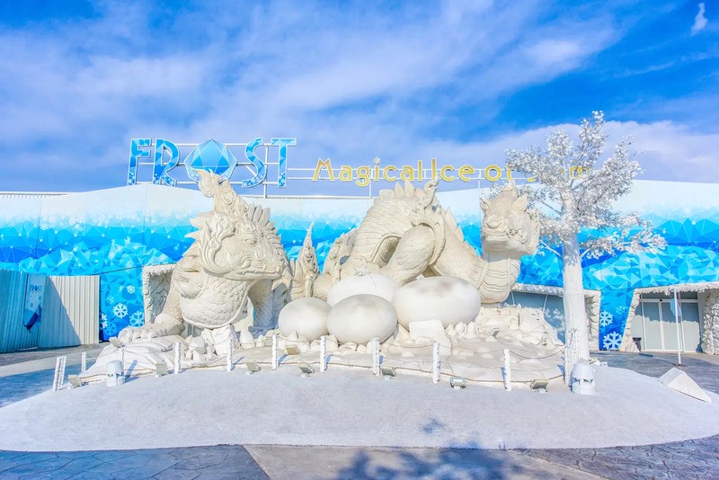 Frost Magical Ice of Siam: Điêu khắc băng lớn nhất Đông Nam Á. (Ảnh: Frost Magical Ice of Siam)