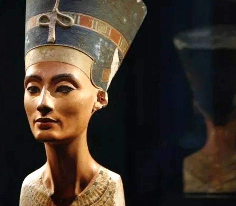 Bức ảnh duy nhất còn lại về Nữ hoàng Nefertiti.