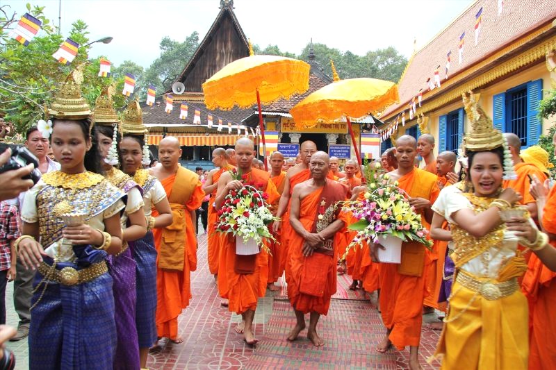 Chôl Chnăm Thmây là Tết cổ truyền quan trọng nhất của người Khmer, không thể thiếu trong danh sách các ngày lễ, Tết. (Ảnh: Duy Quang)