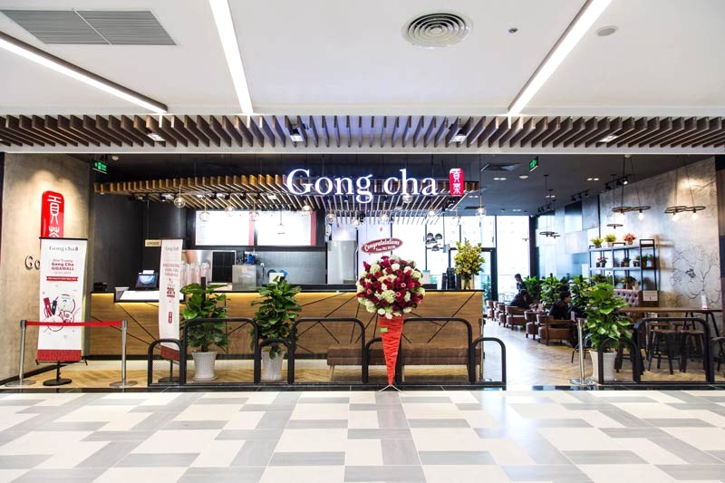 Gong Cha, thương hiệu trà sữa được giới trẻ yêu thích. (Ảnh: Gong Cha Vietnam)