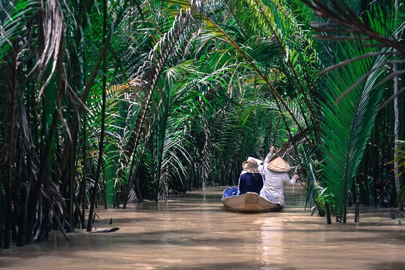 Mùa khô: lý tưởng cho du lịch. (Ảnh: thamhiemmekong)