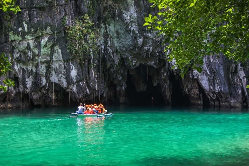 Sông ngầm Puerto Princesa, Di sản Thế giới UNESCO tại Luzon, Philippines. (Ảnh: outdooractive)