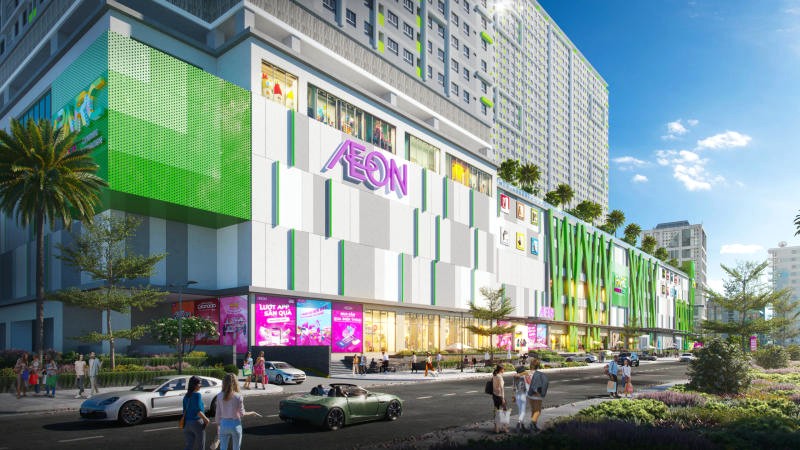 PARC MALL Quận 8, vị trí thuận tiện gần trung tâm. (Ảnh: K-Net Design)