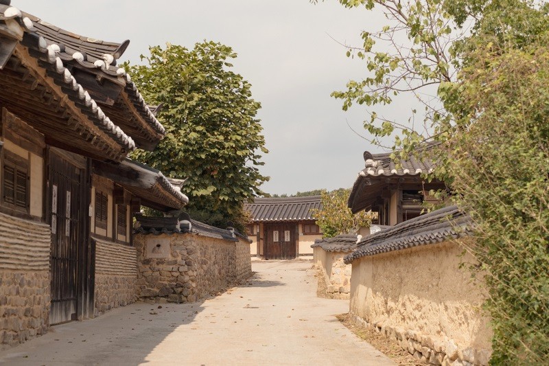 Làng Hahoe, Hàn Quốc, được UNESCO công nhận là Di sản Thế giới với danh hiệu Làng lịch sử. (Ảnh: © 2019 Stephanie Drenka)