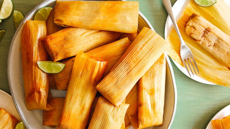 Tamales, món ăn mừng năm mới độc đáo, được CNN vinh danh. (Ảnh: Bếp Vàng)