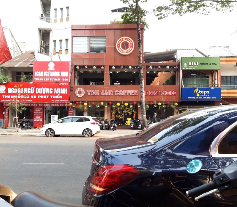 Quán cà phê You And Coffee, quận 5. (Ảnh: Minh Phan Quang)