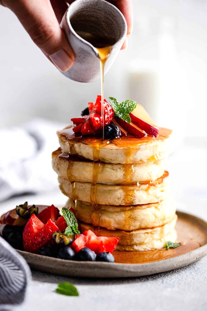 Pancake: Món ăn sáng biểu tượng của Mỹ. (Ảnh: annabanana)