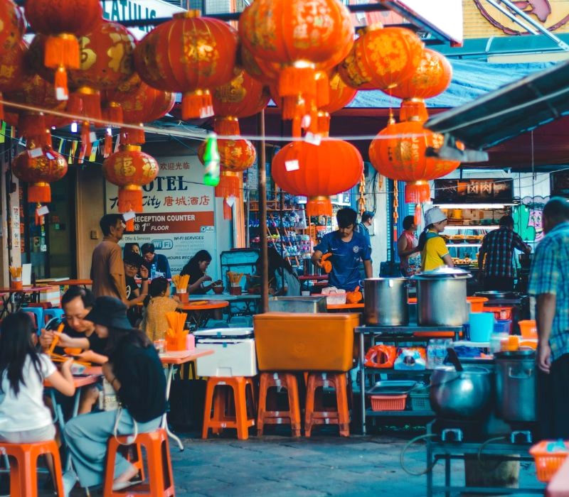 ChinaTown: Thiên đường ẩm thực đầy màu sắc. (Ảnh: Jeremy Tan)