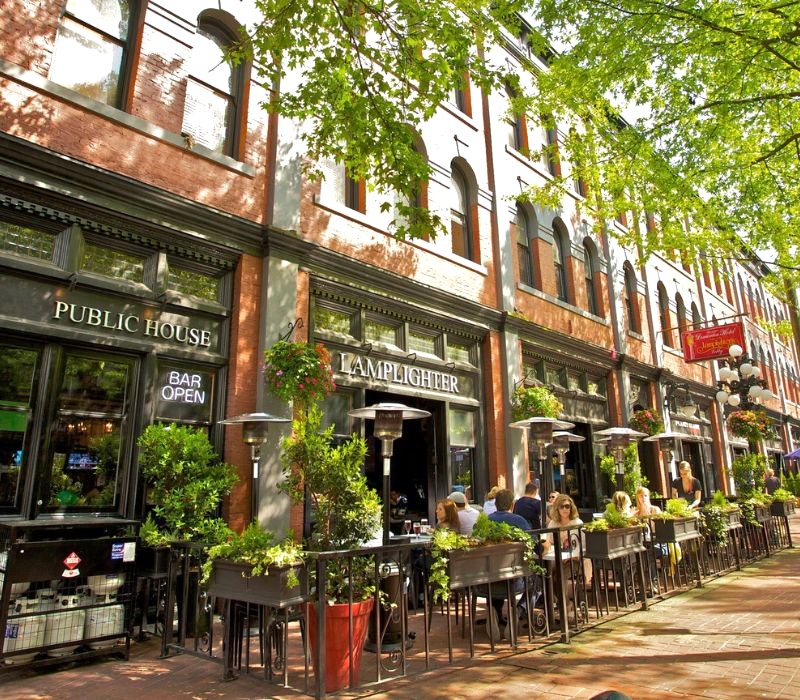 Gastown nổi tiếng với ẩm thực tuyệt vời. (Ảnh: Expedia)