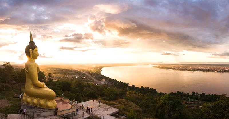 Wat Phu Salao, điểm du lịch độc đáo mang đậm bản sắc văn hóa Pakse. (Ảnh: discoverlaos.today)