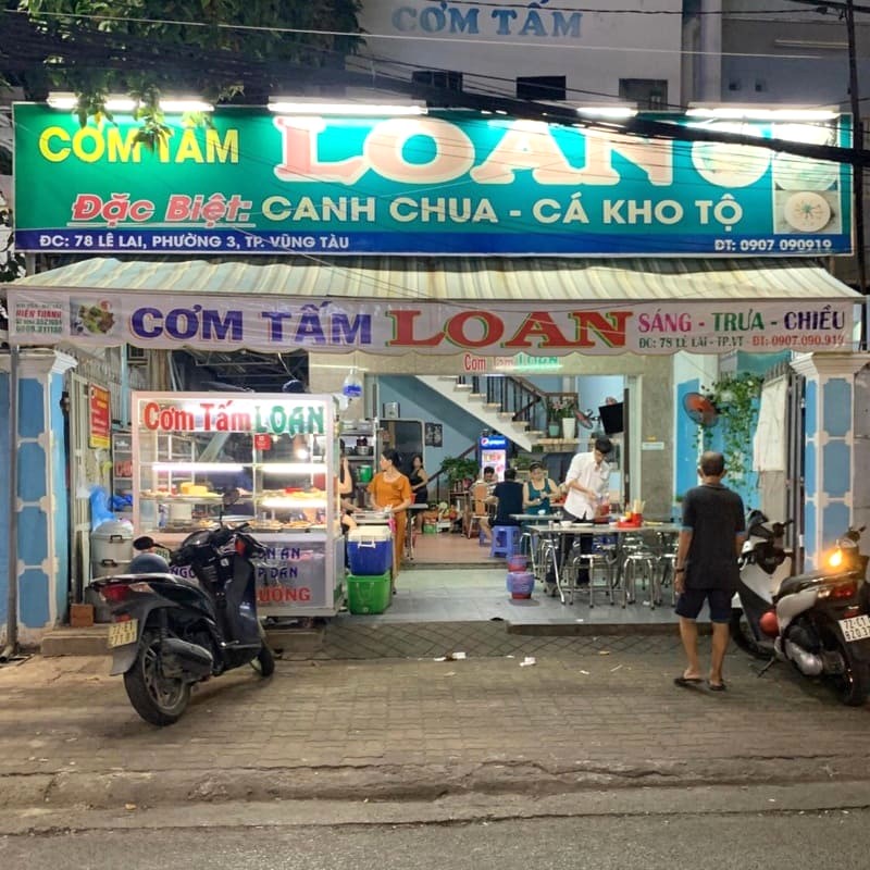 Cơm Tấm Loan: Hương vị độc đáo, điểm hẹn lý tưởng cho tín đồ cơm tấm ở Vũng Tàu.