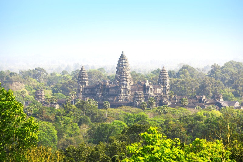 Siem Reap: Nổi tiếng với đền chùa. (Ảnh: Zoonar GmbH / Alamy Stock Photo)