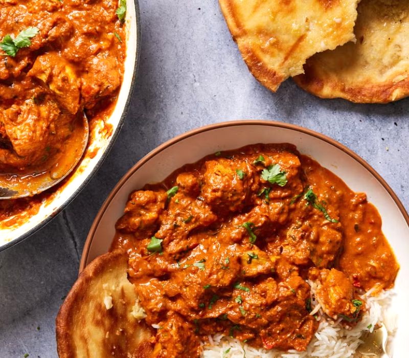 Gà Tikka Masala: Nồng nàn, cay nồng. (Ảnh: Delish)