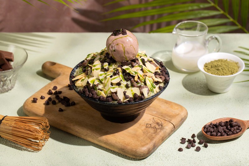 Bingsu Seor Bingsu Hồ Đắc Di đẹp mắt. (Ảnh: seorbingsu)