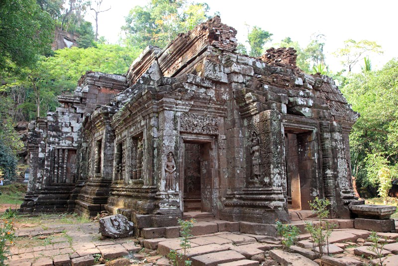 Đền Wat Phou, Di sản Thế giới UNESCO. (Ảnh: phuonghoangtours)