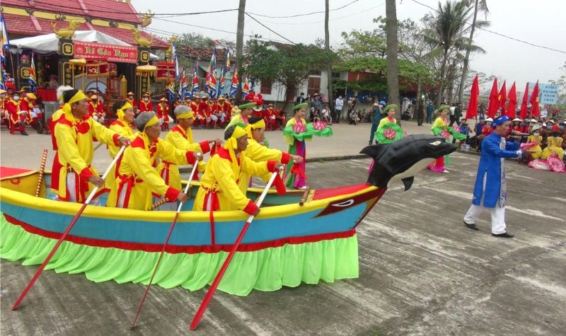 Lễ cầu ngư Quảng Bình là dịp cầu mong mùa cá bội thu, thể hiện nét đẹp văn hóa tín ngưỡng độc đáo của địa phương. (Ảnh: Bvhttdl)