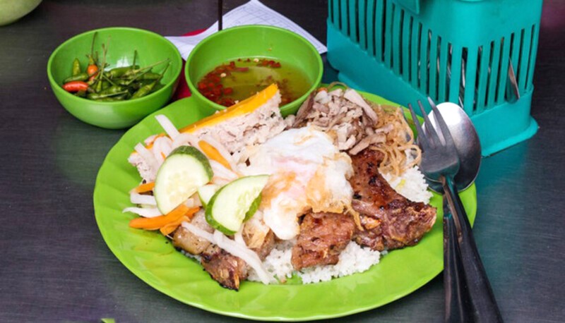 Cơm tấm Gò Vấp ngon, đầy đặn, giá hợp lý. (Ảnh: Foody)