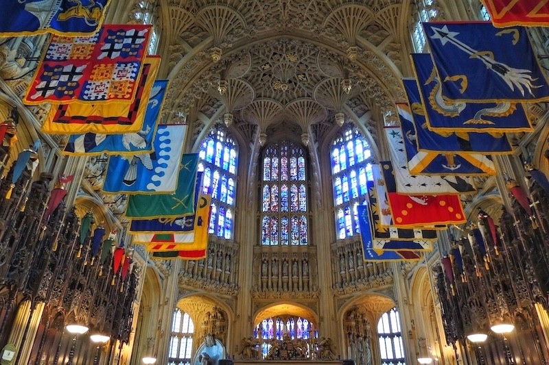 Lady Chapel của tu viện Westminster nổi tiếng với vẻ đẹp lung linh. (Ảnh: througheternity)