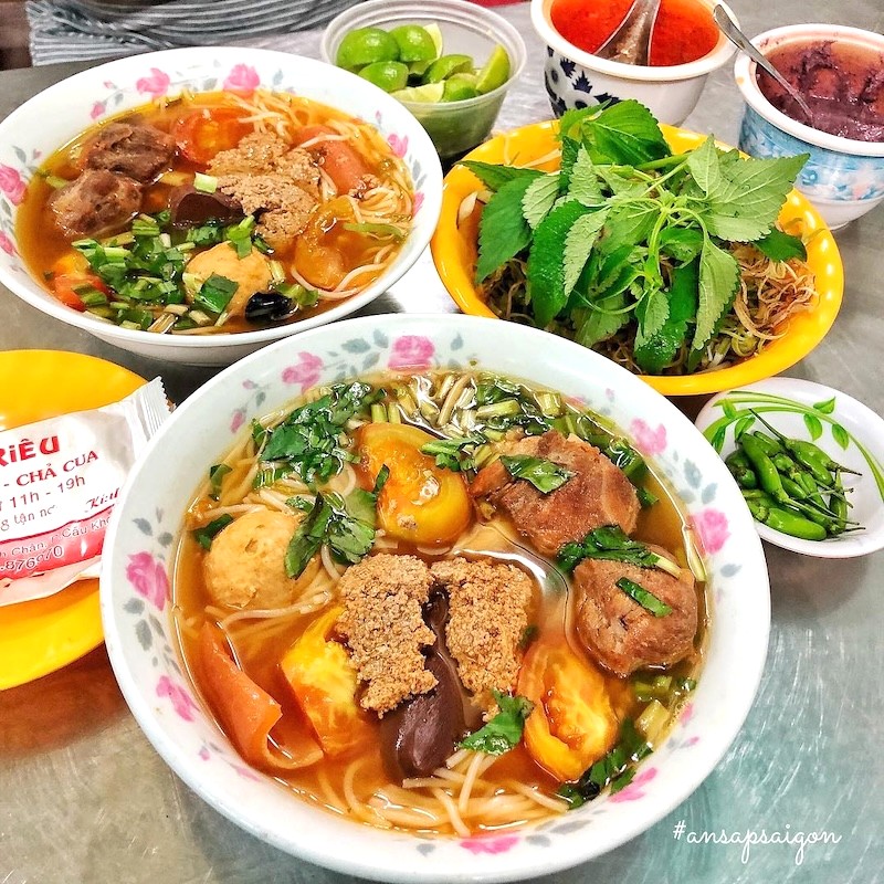 Nước dùng ngọt thanh, trong veo, chinh phục thực khách. 🤤  Ảnh: @ansapsaigon