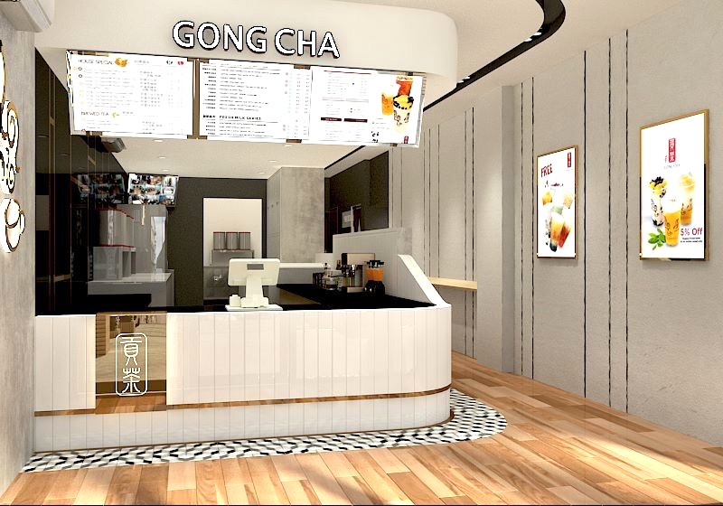 Gong Cha quận 7 thu hút tín đồ trà sữa với hương vị thơm ngon, view đẹp và không gian sống ảo cực chất. (Ảnh: Gong Cha Vietnam)