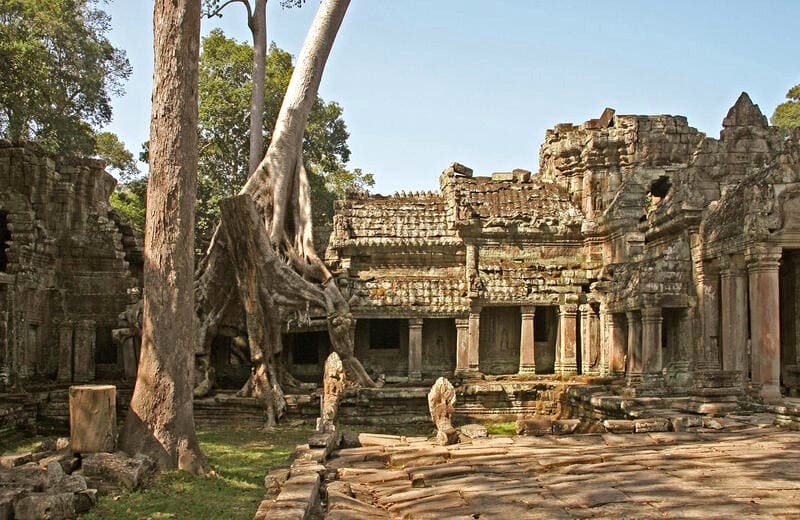 Preah Khan: Nơi linh thiêng nhất. (Ảnh: World Monuments Fund)