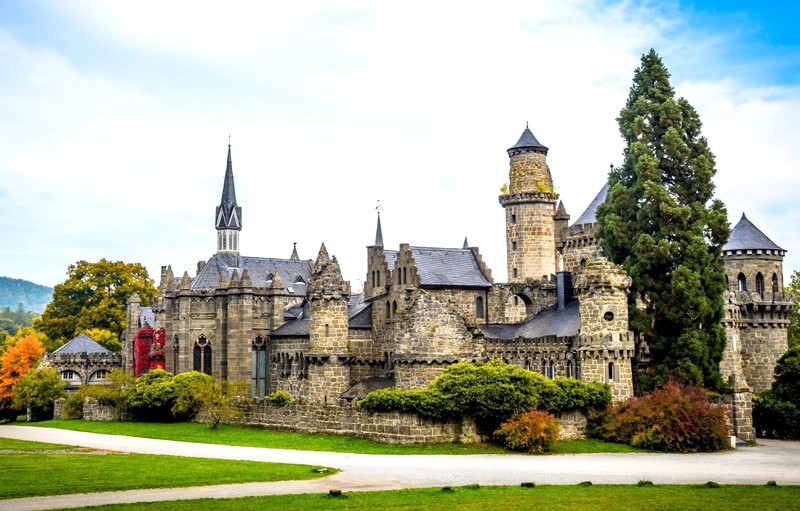 Lâu đài Löwenburg: Cung điện truyện tranh (Ảnh: visit.kassel.de)