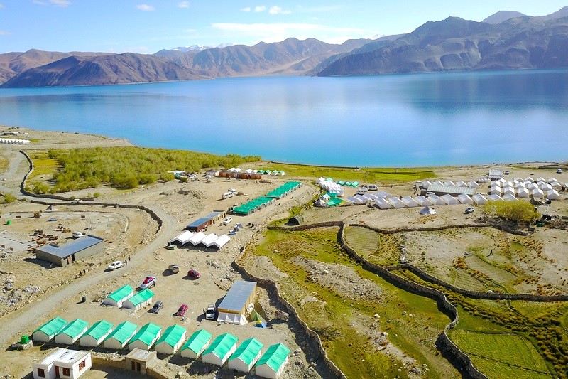 Hồ Pangong: Hệ động thực vật tuyệt đẹp (Ảnh: Akash @ CC BY-SA 4.0)