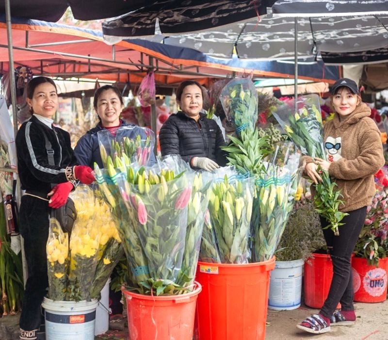 Chợ phiên Ba Đồn tấp nập mỗi tháng sáu lần.