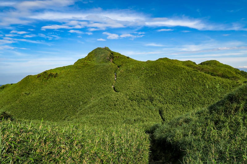 Núi Qixing, ngọn núi lửa ngủ cao nhất Đài Loan (1120m), ảnh: Jean-Jacques Mattei.