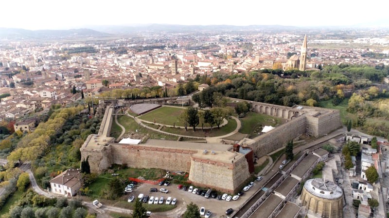 Fortezza Medicea từ trên cao (Ảnh: musement)