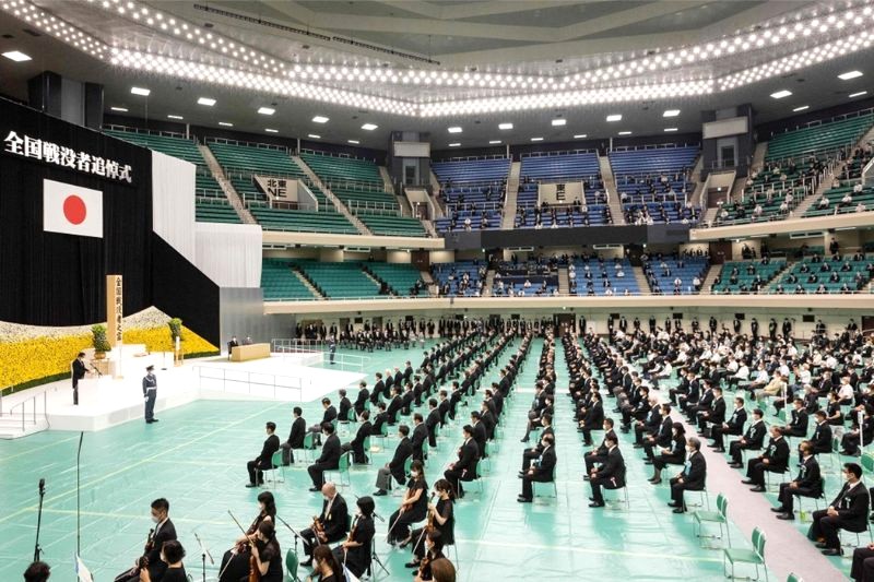 Nippon Budokan, địa điểm tổ chức nhiều sự kiện chính trị quan trọng của Nhật Bản. (Ảnh: aawsat)