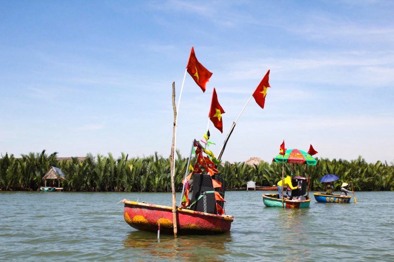 Rừng dừa Bảy Mẫu Hội An: Điểm đến lý tưởng cho kỳ nghỉ hè của bạn và gia đình. (Ảnh: 3vi)