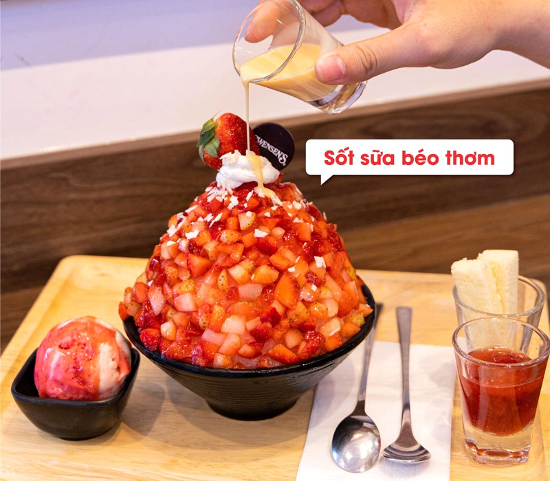 Swensens VN: Bingsu & kem ngon tuyệt! 🍨