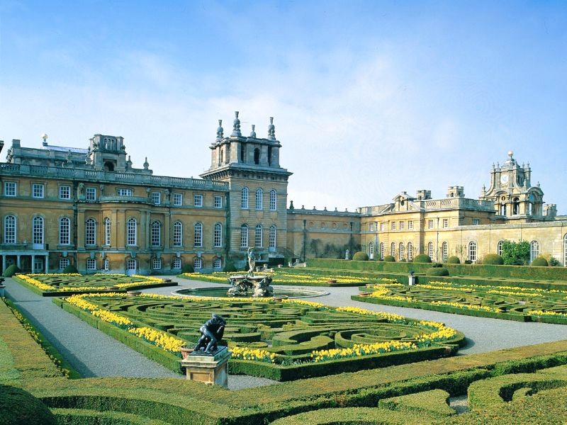 Thiên đường xanh Blenheim Palace. (Ảnh: Sisley)