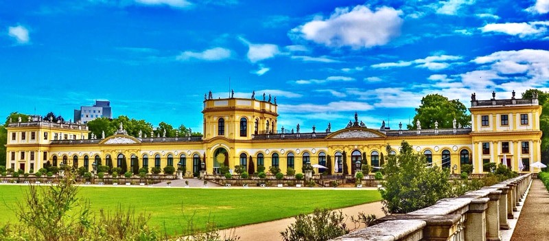 Cung điện Orangerie, kiến trúc Baroque (Ảnh: Wikipedia)