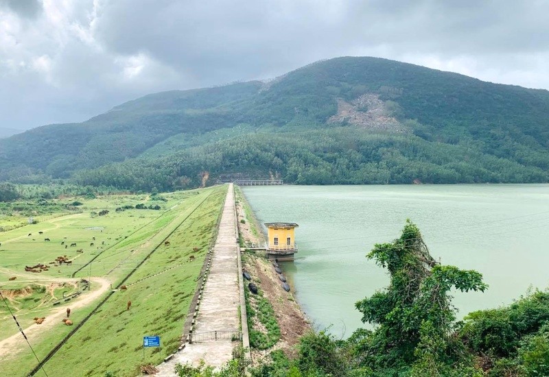 Sáng sớm, khoảnh khắc vàng để săn ảnh đẹp lung linh. (Ảnh: facebook Hồ Mỹ Bình Valleys)