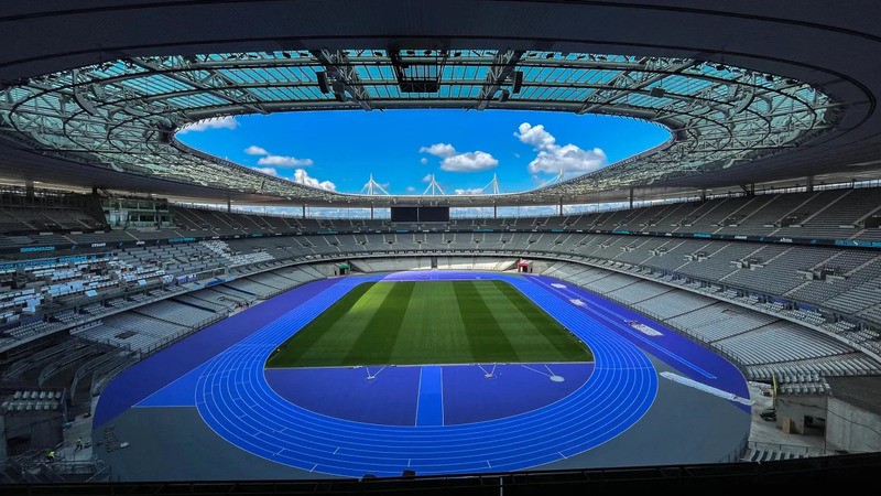 Stade de France sẽ là sân vận động chính cho Olympic Paris 2024. (Ảnh: Martin Bureau/AFP/Getty Images)