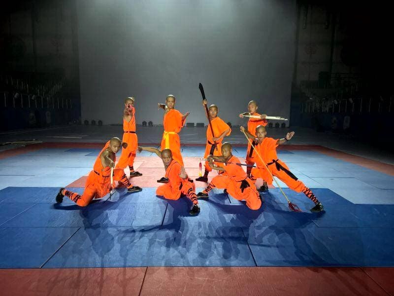 Thiếu Lâm Tự nổi tiếng với các lớp Kungfu, thu hút đông đảo du khách. (Ảnh: Shaolin Temple Kungfu Troupe)