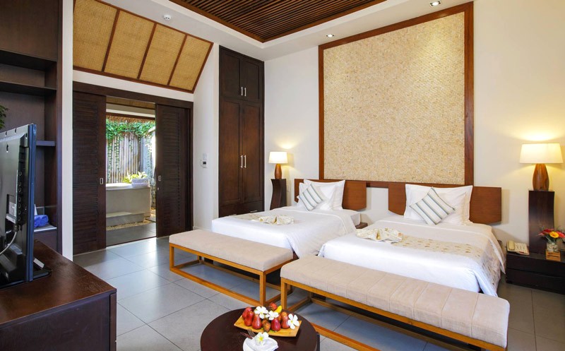 Phòng đơn giản, thanh lịch, tinh tế. (Ảnh: thecliffresort)