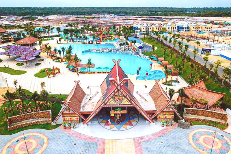 Tropicana Park Hồ Tràm: Khu vui chơi giải trí đẳng cấp quốc tế với nhiều trò chơi hấp dẫn (Ảnh: Locker & Lock).