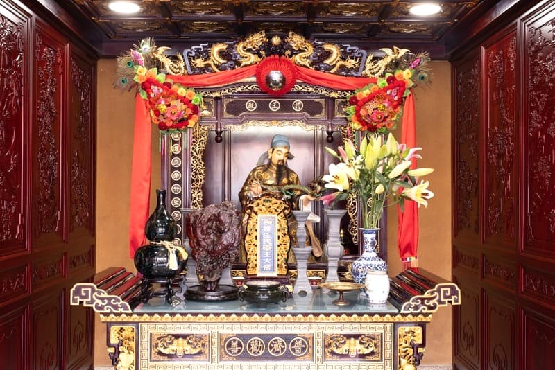 Đền Thần Y (2011) thờ phụng Tôn Tư Mã, Đạo sĩ Vương của Y Học. (Ảnh: Wong Tai Sin Temple)