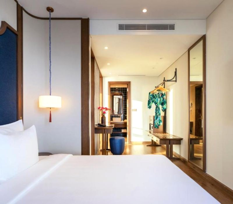 Phòng Family Suite (57m2) lý tưởng cho gia đình nhỏ. (Ảnh: Mandala Cham Bay Mũi Né)