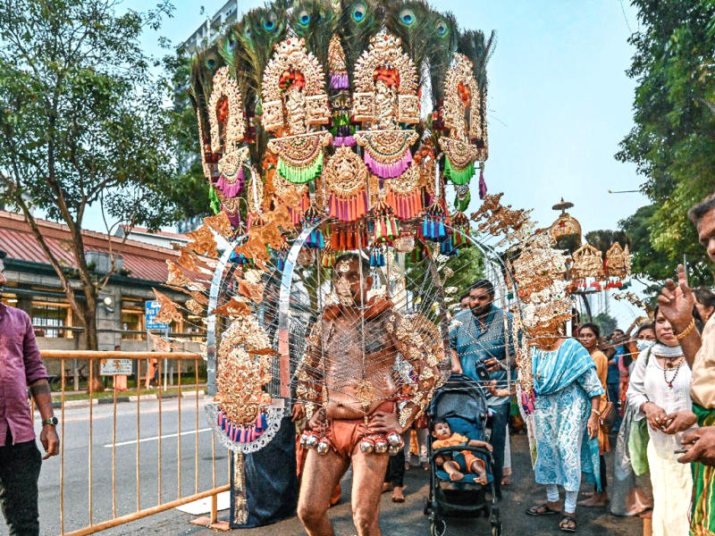 Lễ hội Thaipusam: Sự kiện tôn giáo quan trọng của người Hindu Malaysia. (Ảnh: MCCY)