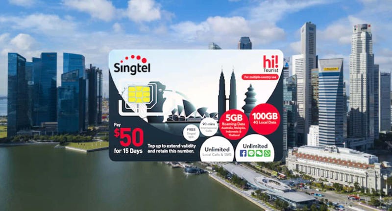 Sim du lịch Singapore: Bí quyết cho chuyến đi trọn vẹn. Ảnh: Gigago.