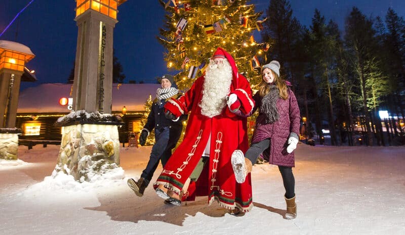 Làng Ông già Noel nằm ở Rovaniemi, Phần Lan. (Ảnh: laplandwelcome)