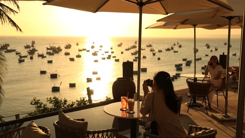 Soho Coffee Mũi Né - cà phê view biển đẹp, gần Phan Thiết. (Ảnh: Fanpage Soho Coffee Mũi Né)